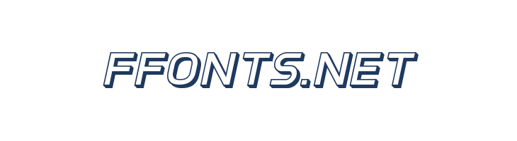 Inter-Bureau 3D Italic font — Lorem ipsum body text preview