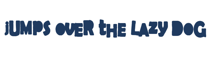 Cool Chaos font — pangram preview