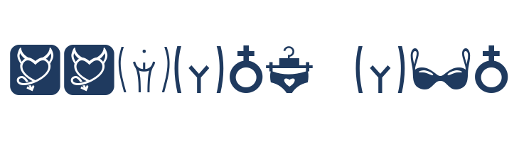 E****c Symbols Regular font — Lorem ipsum body text preview
