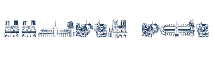 NotreDame de Paris Regular font — Lorem ipsum body text preview
