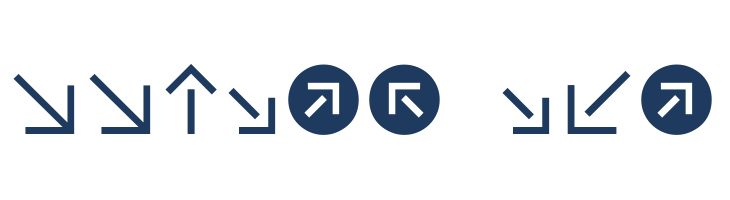 CAT Pfeile font — Lorem ipsum body text preview