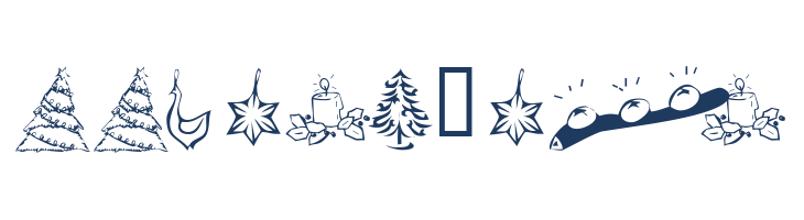 KR Christmas Dings 2004 Two font — Lorem ipsum body text preview