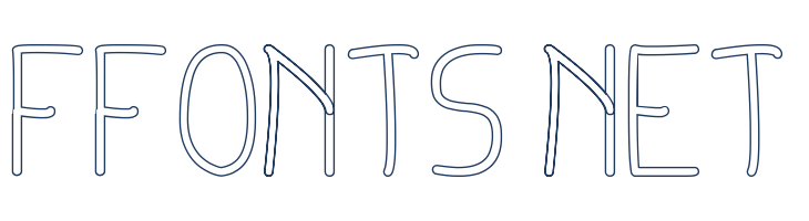 cursi extra tfb hollow font — Lorem ipsum body text preview