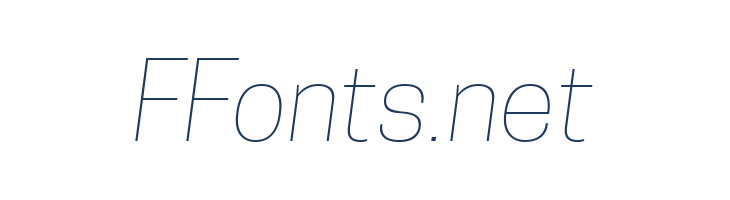 Tanohe Sans Thin Italic font — Lorem ipsum body text preview