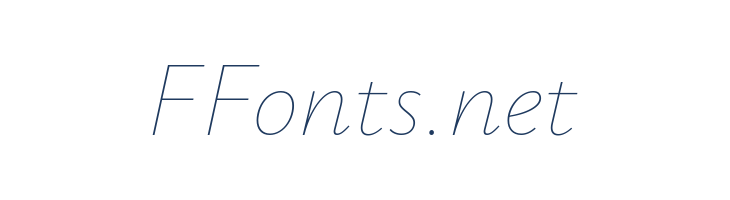 Isabella Sans Thin Italic font — Lorem ipsum body text preview