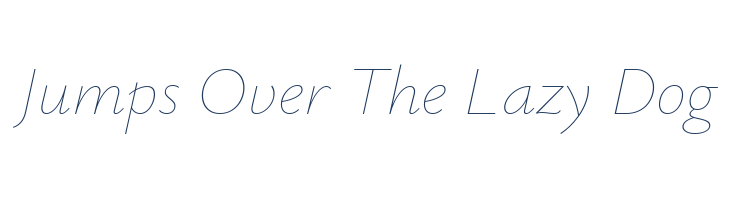 Isabella Sans Thin Italic font — pangram preview