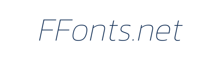Dizhitl Thin Italic font — Lorem ipsum body text preview