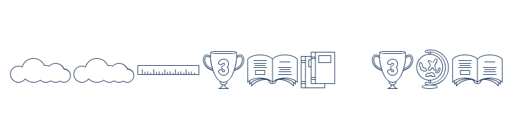 Best School Dingbat font — Lorem ipsum body text preview