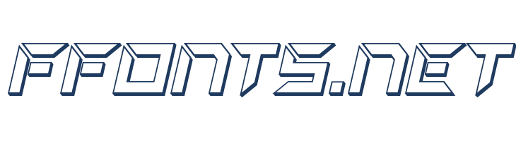 Zero Prime 3D Italic font — Lorem ipsum body text preview