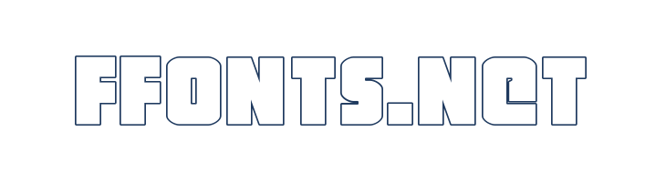 Heavy Falcon Outline font — Lorem ipsum body text preview