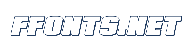 Elephant Gun 3D Italic font — Lorem ipsum body text preview