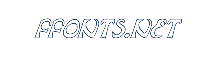 Oubliette Outline Italic font — Lorem ipsum body text preview