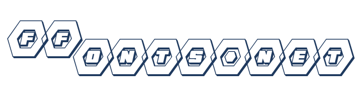 HeXkEy 3D Italic font — Lorem ipsum body text preview