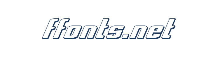 National Express 3D Italic font — Lorem ipsum body text preview