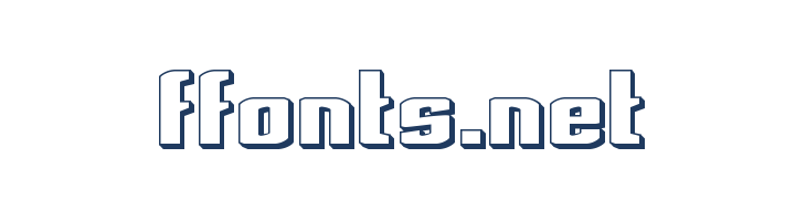 National Express 3D font — Lorem ipsum body text preview