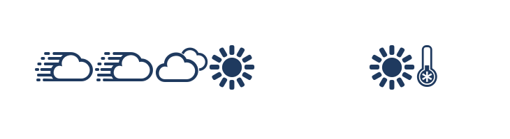 Weather Symbols Regular font — Lorem ipsum body text preview