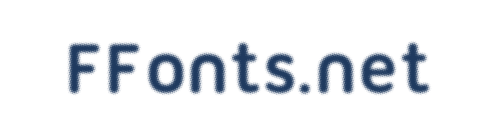 Halftone Font Bold font — Lorem ipsum body text preview