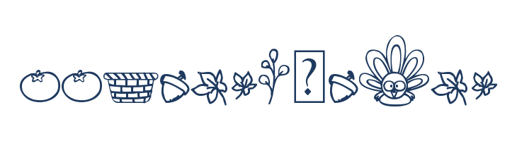 Gobbie Dingbats font — Lorem ipsum body text preview