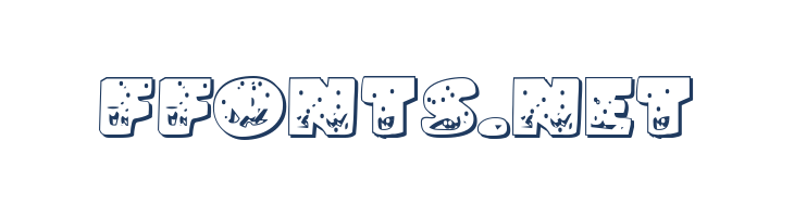 Land Shark Outline font — Lorem ipsum body text preview