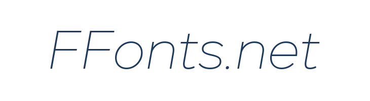 Nexa-Trial Thin Italic font — Lorem ipsum body text preview