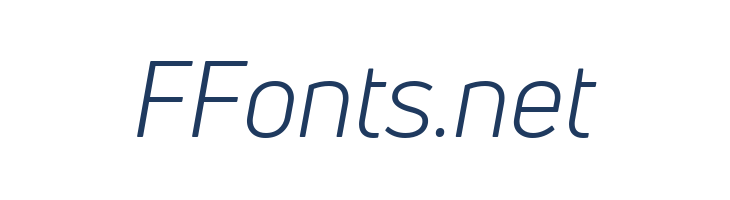 Uni Neue-Trial Book Italic font — Lorem ipsum body text preview