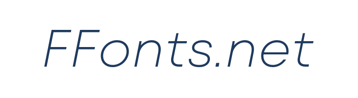 Mont Blanc-Trial ExtraLight Italic font — Lorem ipsum body text preview