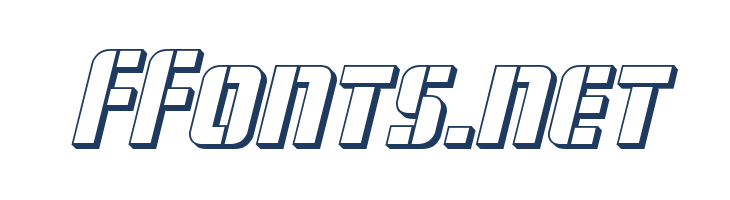Fortune Soldier 3D Italic font — Lorem ipsum body text preview