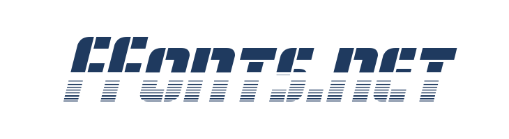 Fortune Soldier Halftone Italic font — Lorem ipsum body text preview