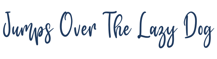 Masterbaker font — pangram preview