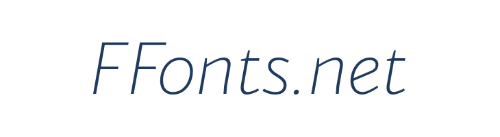 Blacker Sans Trial Extralight Italic font — Lorem ipsum body text preview
