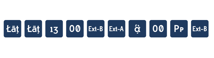 Icons OpenType Regular font — Lorem ipsum body text preview