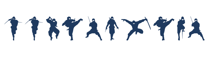 Barrel of Ninjas font — Lorem ipsum body text preview
