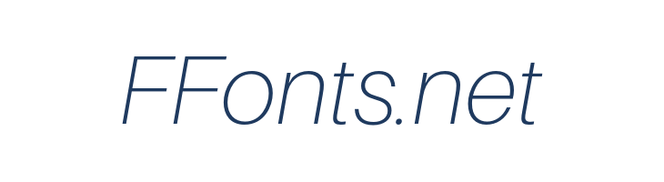 Aileron Thin Italic font — Lorem ipsum body text preview