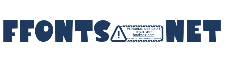 Cartoon PERSONAL USE ONLY font — Lorem ipsum body text preview