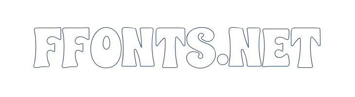 CHUNKY HEART OUTLINE font — Lorem ipsum body text preview