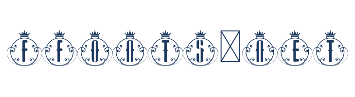 King Monogram font — Lorem ipsum body text preview