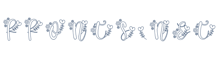Alissa Monogram font — Lorem ipsum body text preview