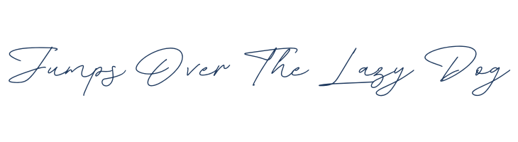 Balleny font — pangram preview