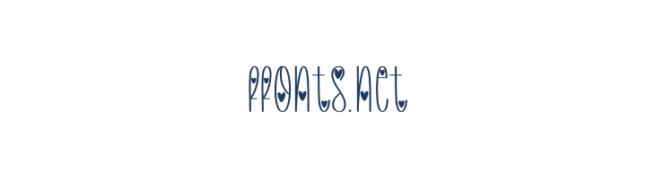 Love February font — Lorem ipsum body text preview