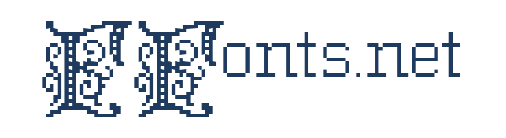 Cross Stitch Initials Regular font — Lorem ipsum body text preview