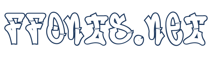 Lazy Street Outline Outline font — Lorem ipsum body text preview