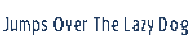 Qadang font — pangram preview