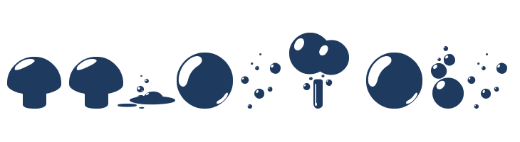 bubble2 font — Lorem ipsum body text preview