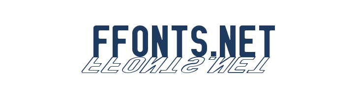 GM Exp Shadow outline font — Lorem ipsum body text preview