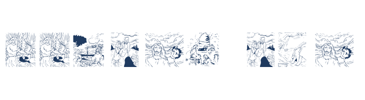 BiblishPictures font — Lorem ipsum body text preview