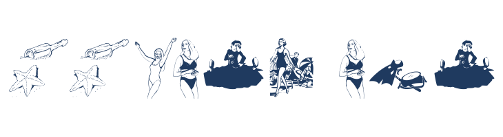 BeachBats font — Lorem ipsum body text preview