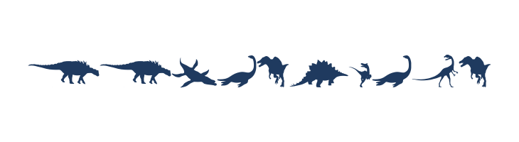 Ding-o-saurs font — Lorem ipsum body text preview