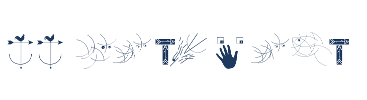 DingsUndDas font — Lorem ipsum body text preview