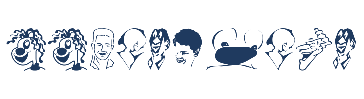 CartoonHeads font — Lorem ipsum body text preview