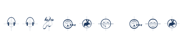 InCrossFires font — Lorem ipsum body text preview